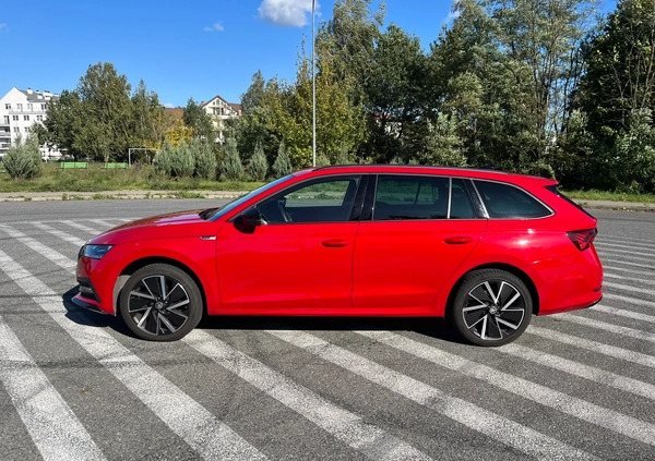 Skoda Octavia cena 134613 przebieg: 22000, rok produkcji 2022 z Łódź małe 56